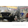 Máquina automática para fabricar bloques de virutas de aluminio